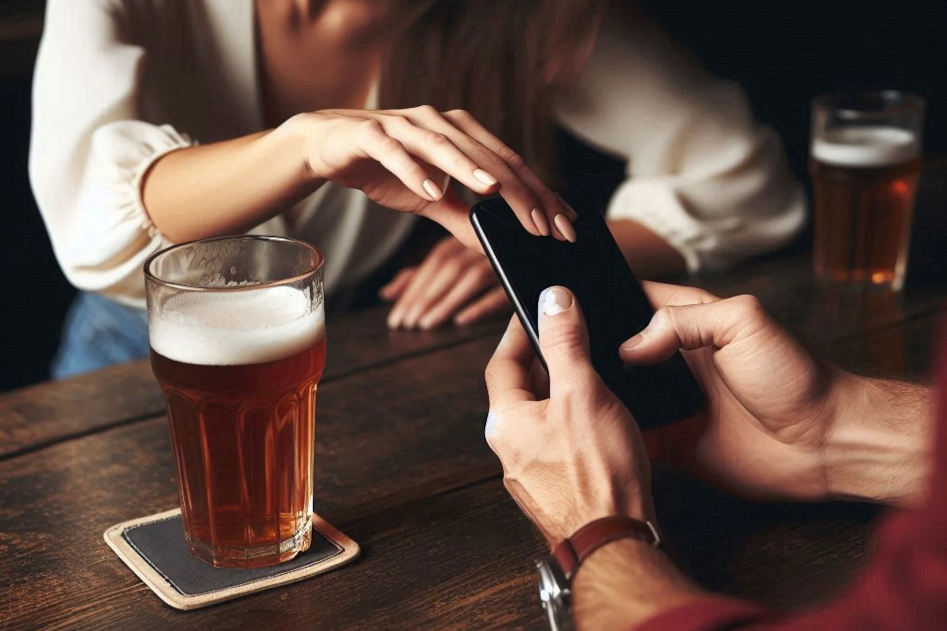 Um homem que pede o número do seu telefone quer algo a mais